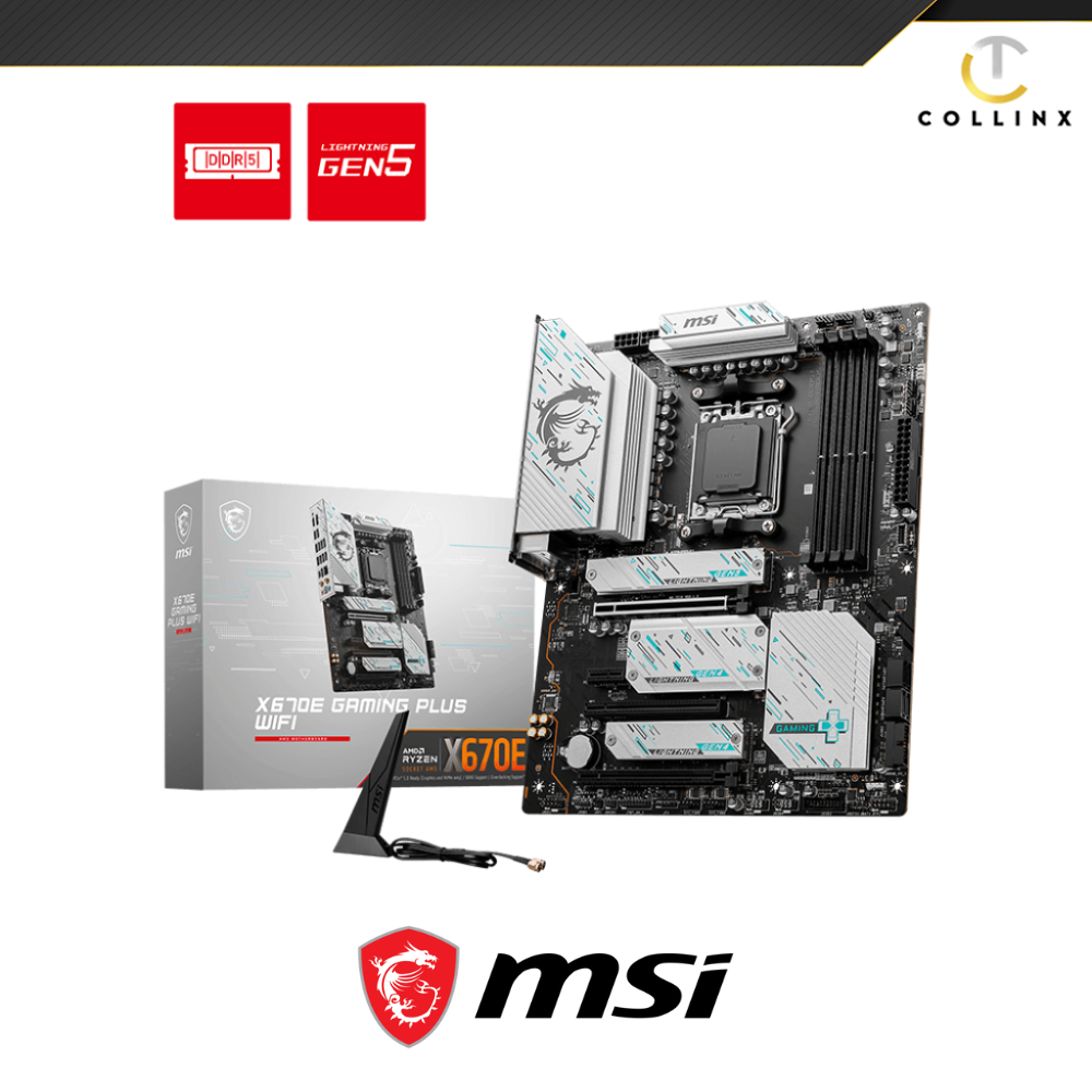 MSI X670E GAMING PLUS WIFI Motherboard