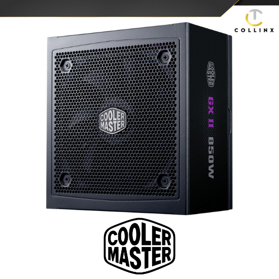 850W Cooler Master GX II 80 Plus Gold Rating Certification Power Supply