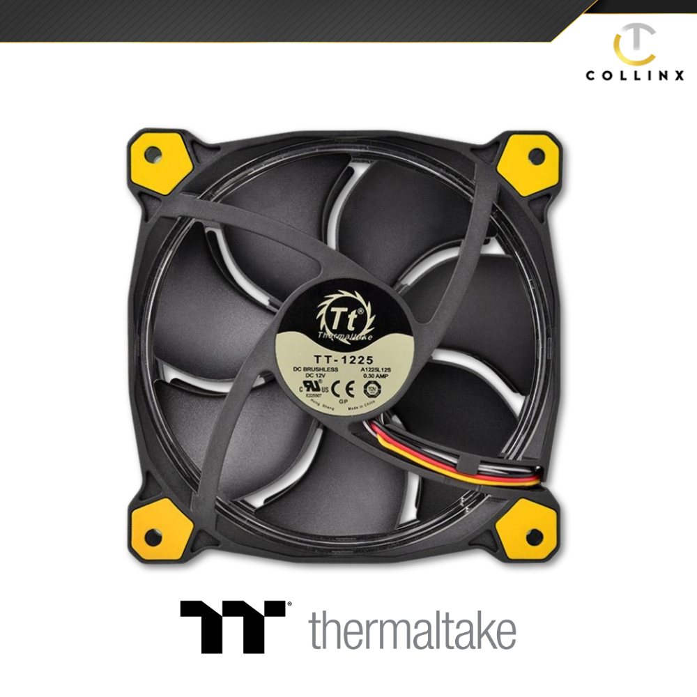 Thermaltake Riing 14 LED Yellow (Single-Fan Pack) - Image 4
