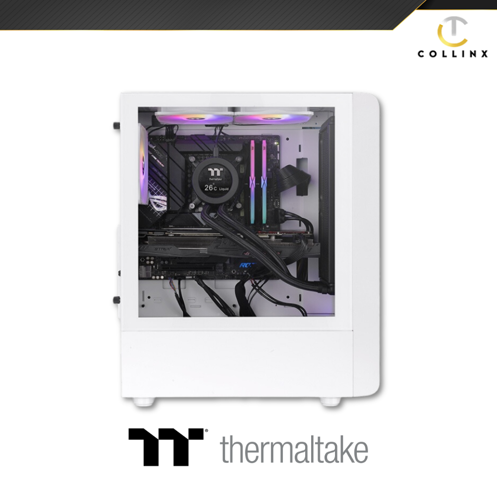 Thermaltake S200 TG ARGB Black Mid Tower Chassis - Image 13