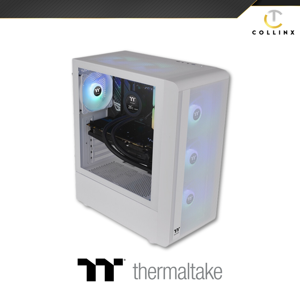 Thermaltake S200 TG ARGB Black Mid Tower Chassis - Image 11