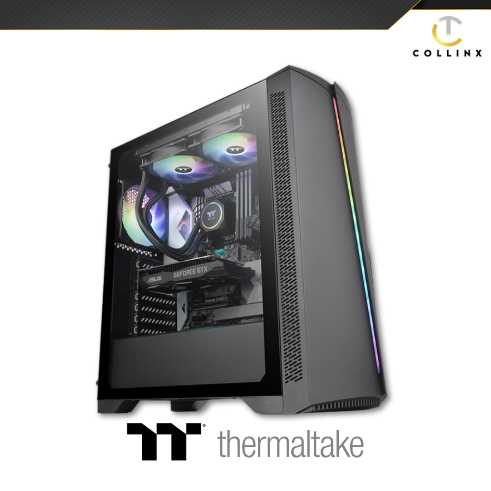 Thermaltake H350 Tempered Glass RGB Mid-Tower Chassis - Image 2