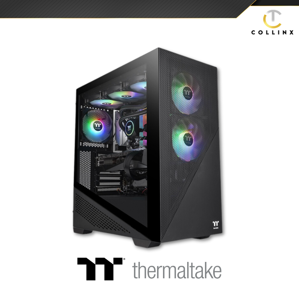 Thermaltake Divider 370 TG ARGB Mid Tower Chassis | FREE 3 ARGB Fans - Image 2