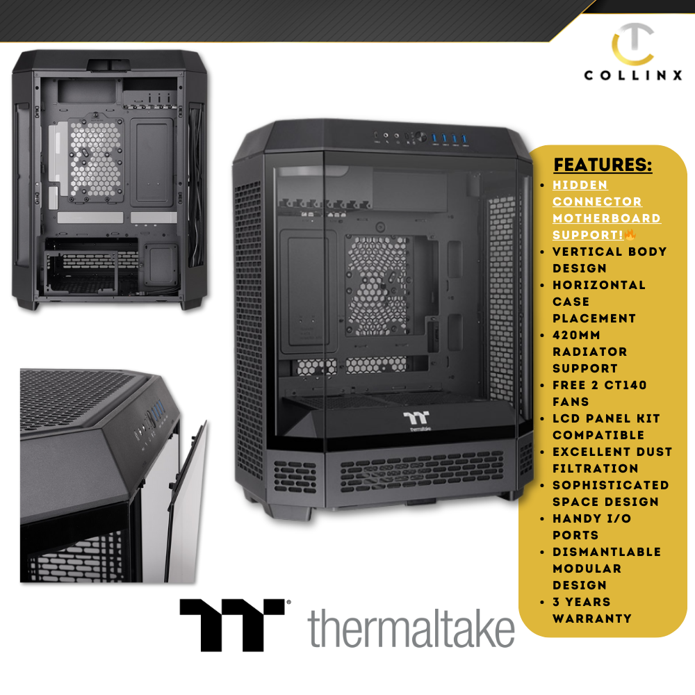 Thermaltake The Tower 600 Mid Tower Chassis - Image 2