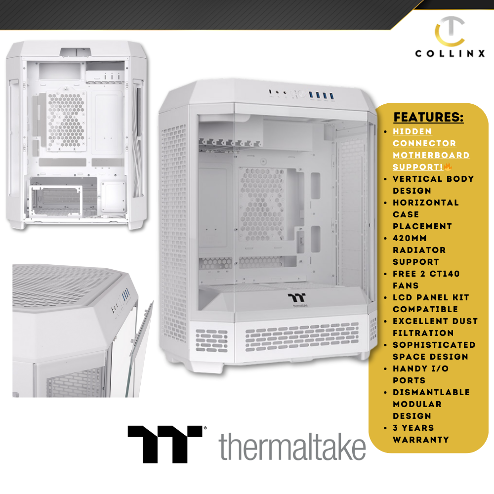 Thermaltake The Tower 600 Mid Tower Chassis - Image 5