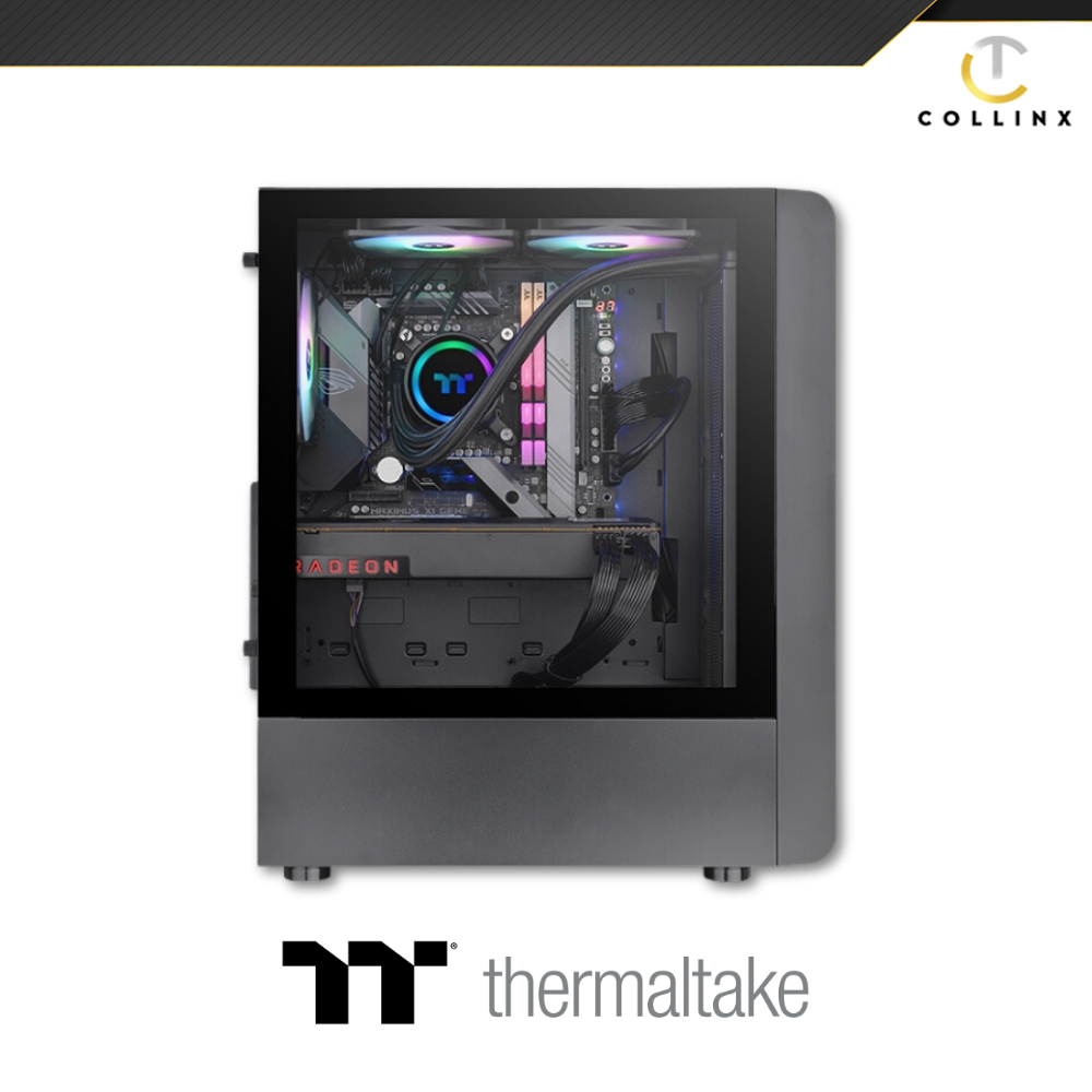 Thermaltake S200 TG ARGB Black Mid Tower Chassis - Image 7