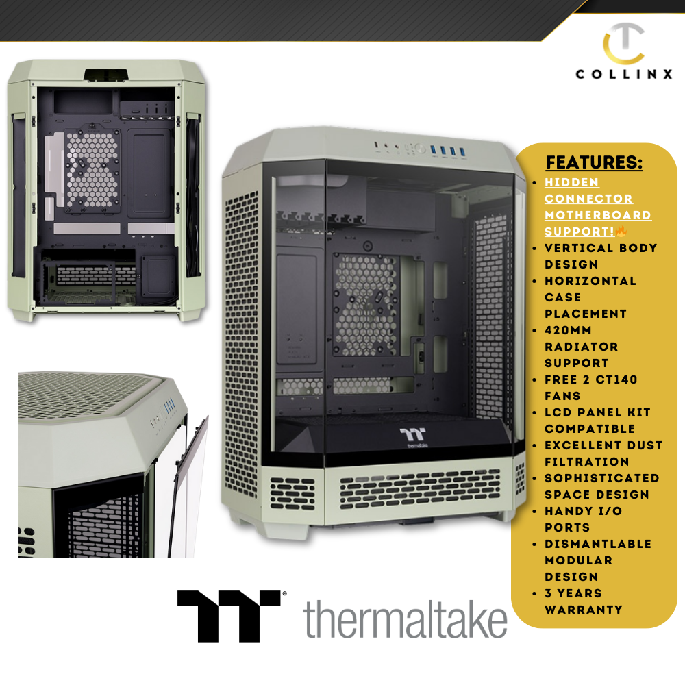 Thermaltake The Tower 600 Mid Tower Chassis - Image 4
