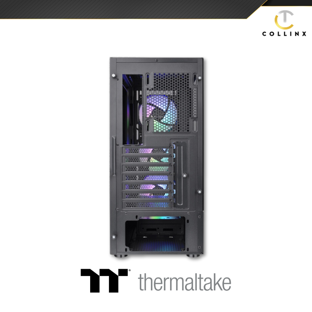 Thermaltake S200 TG ARGB Black Mid Tower Chassis - Image 9