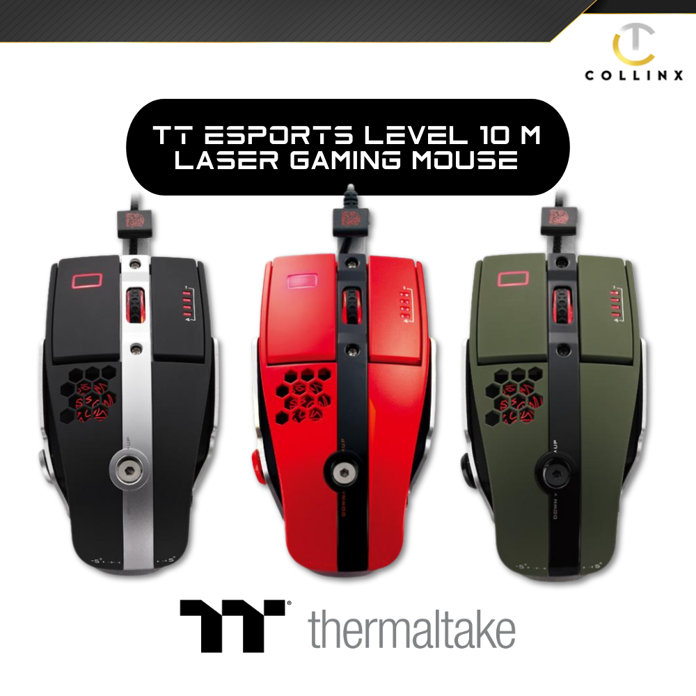 Thermaltake Tt Esports LEVEL 10 M Laser Gaming Mouse
