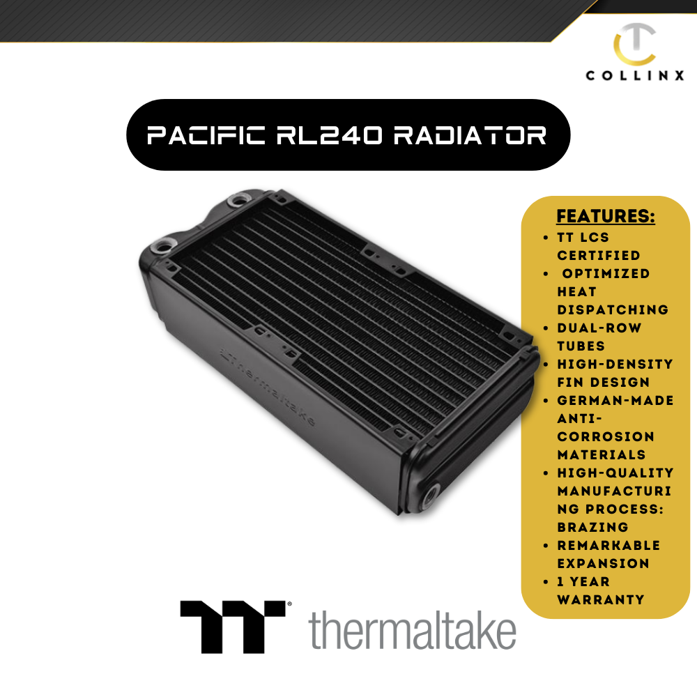 Thermaltake Pacific RL240 Radiator
