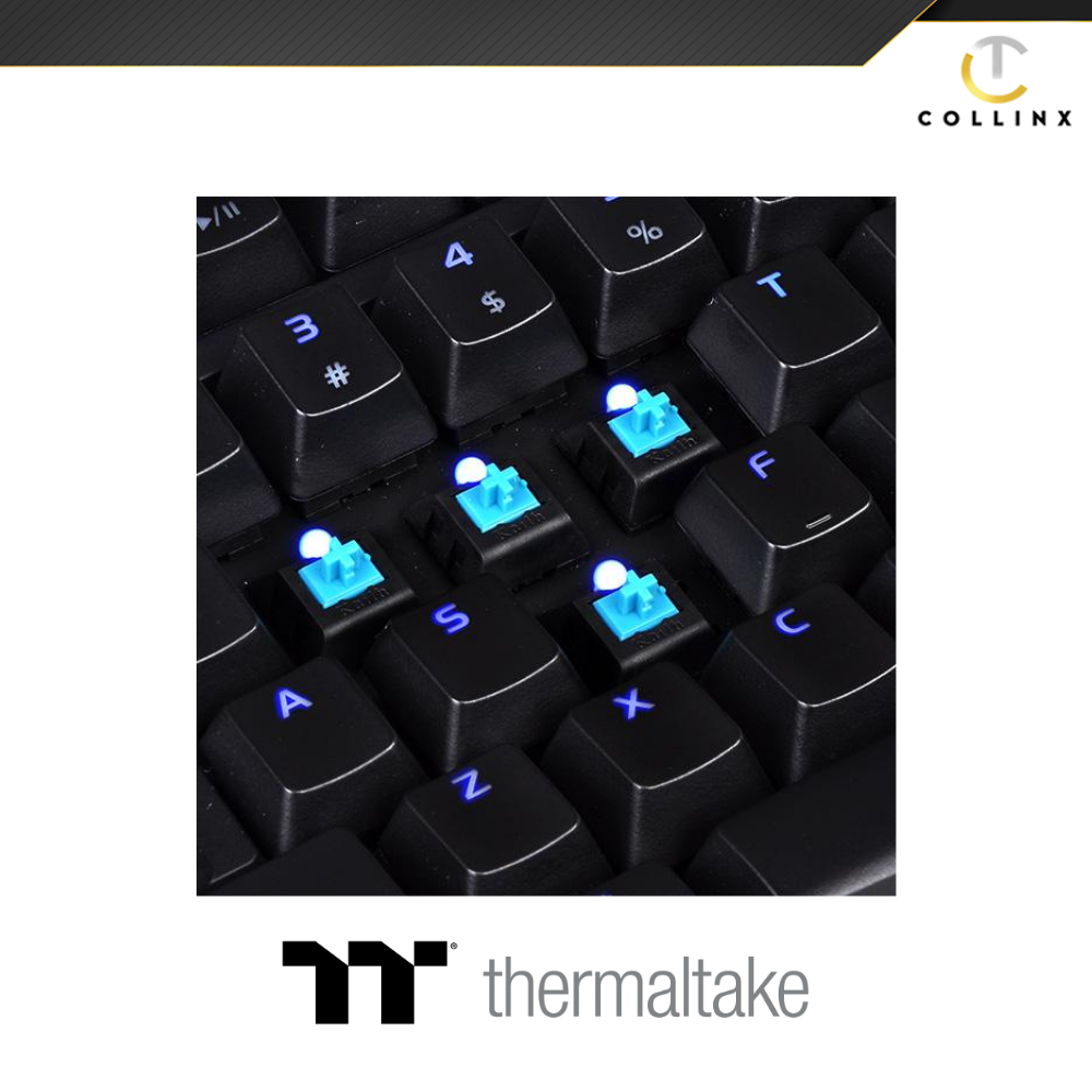 Thermaltake Tt Esports POSEIDON Z Illuminated – Blue Switch Edition - Image 4