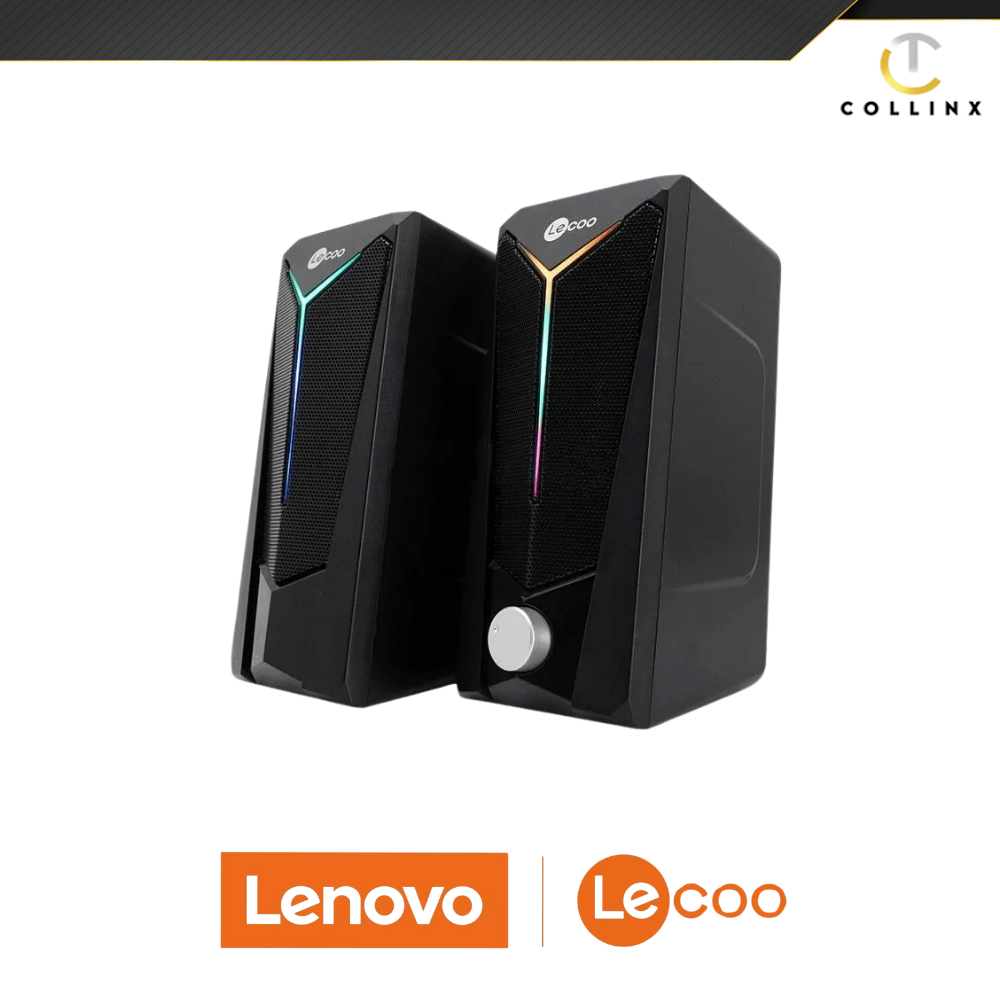 Lecoo DS104 RGB Wired Desktop Speaker - Image 2