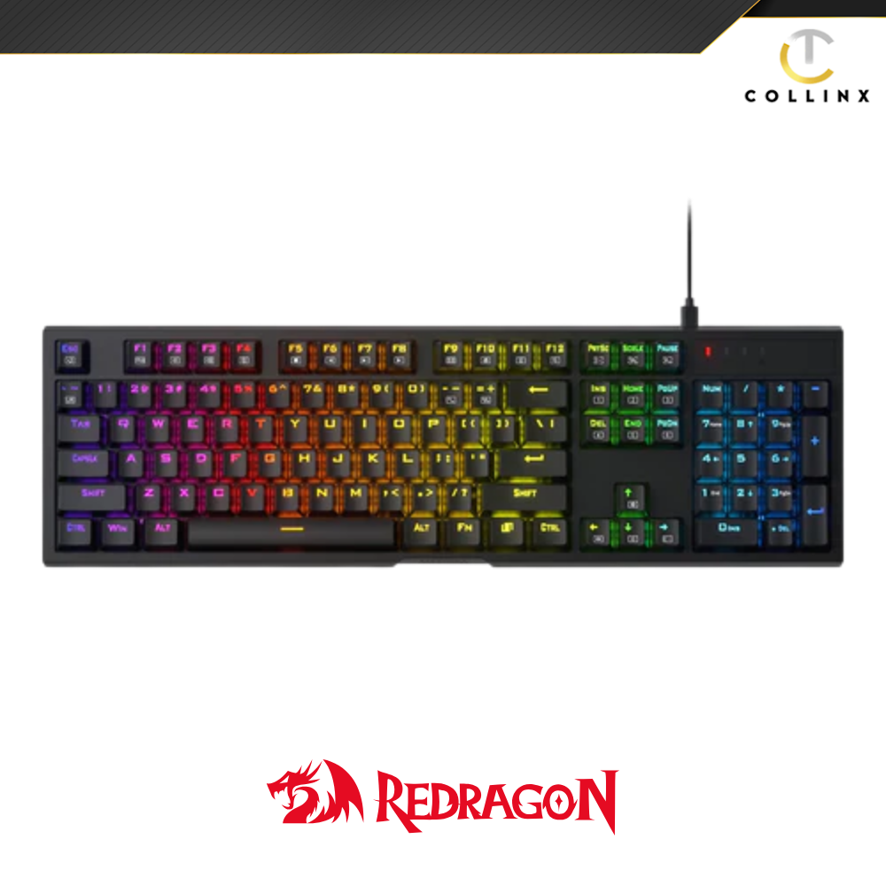 Redragon K670-RGB Argo Wired Mechanical Gaming Keyboard (Red Switch) - Image 3