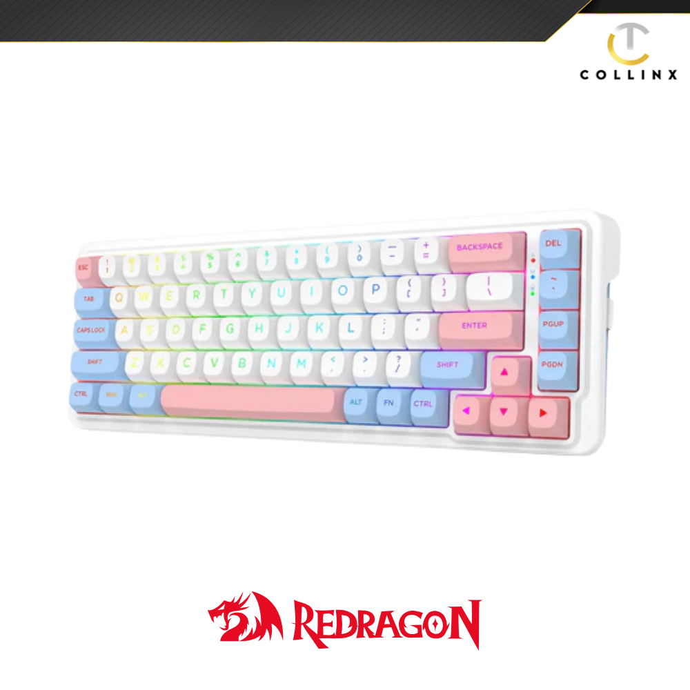 Redragon K709WBP RGB Nova Pro Tri-Mode Mechanical Gaming Keyboard - Image 3