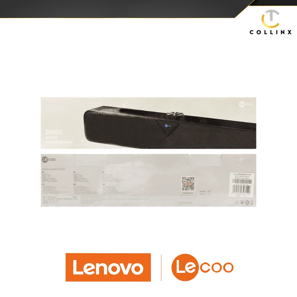 Lecoo DS102 USB Wired / Bluetooth Desktop Speaker - Image 4