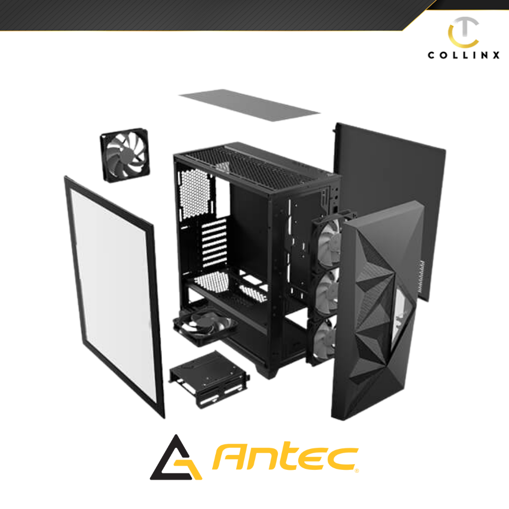 Antec DF800 Flux Mid Tower Gaming Chassis - Image 5