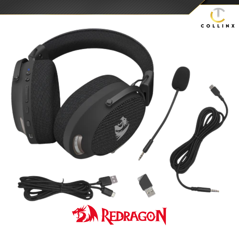 Redragon ARROW PRO H858 3-Mode Wireless Gaming Headset - Image 7
