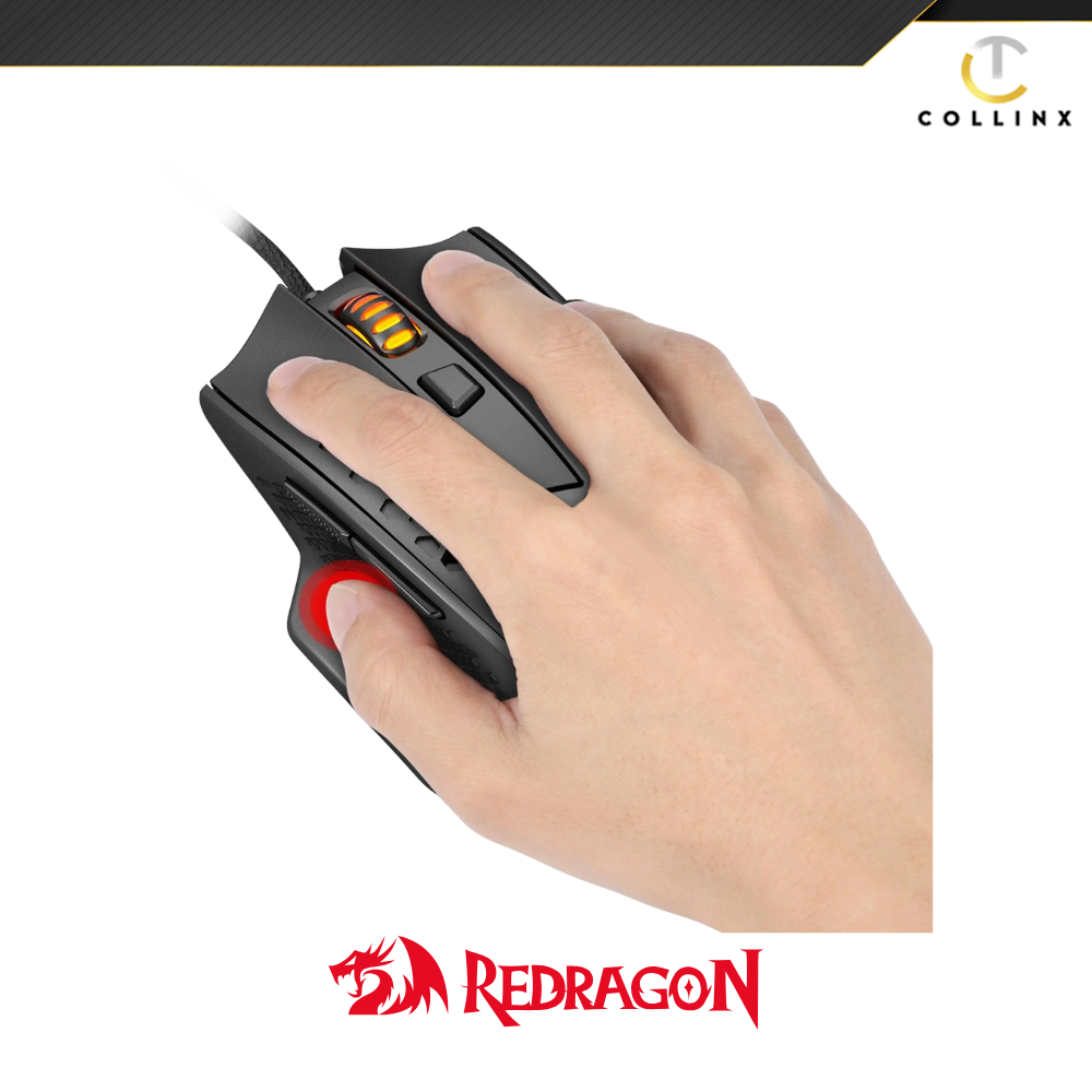 Redragon M722 Bomber Lightweight Honeycomb Gaming Mouse - Image 7