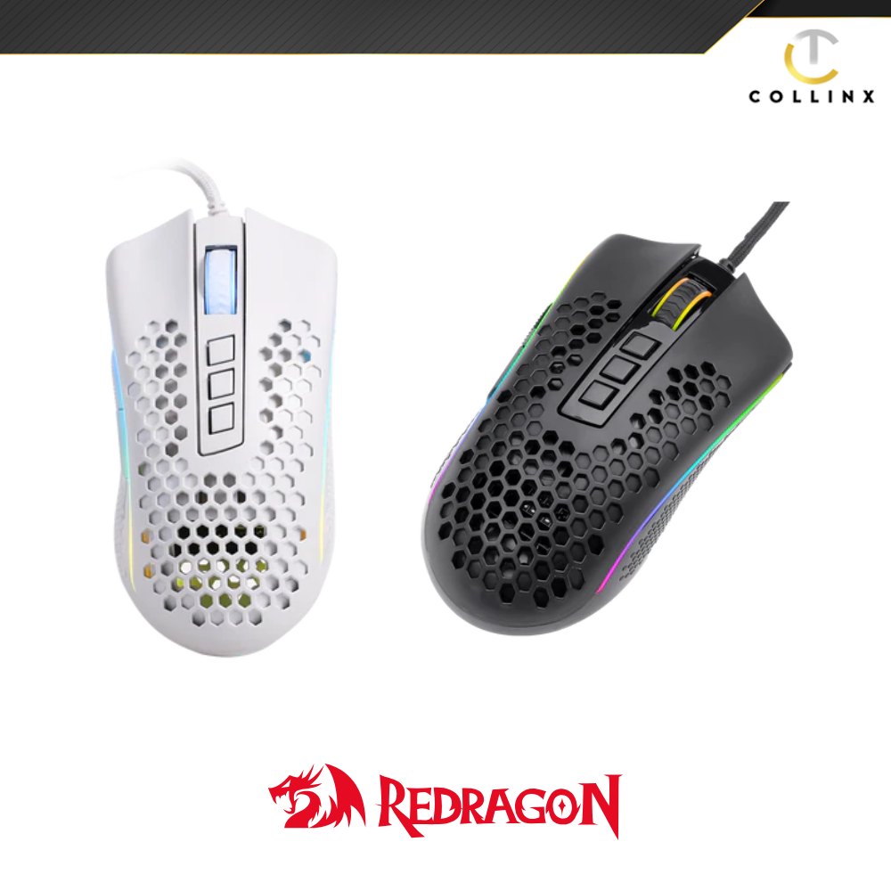 Redragon M808-RGB Storm Honeycomb RGB Gaming Mouse - Image 8